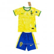 Camiseta Brasil Jesus Nino 24/25 Amarillo