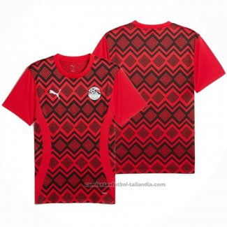 Camiseta Pre Partido del Egipto 2024 Rojo