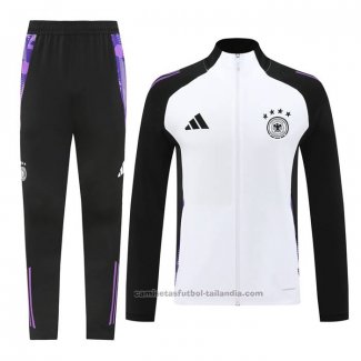 Chandal de Chaqueta del Alemania 24/25 Blanco