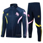 Chandal de Chaqueta del Juventus 24/25 Amarillo y Rosa