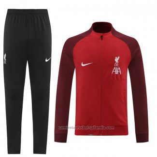 Chandal de Chaqueta del Liverpool 24/25 Rojo