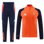 Chandal de Chaqueta del Manchester United 24/25 Naranja