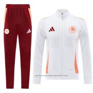 Chandal de Chaqueta del Roma 24/25 Blanco