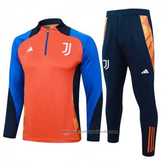 Chandal de Sudadera del Juventus Nino 24/25 Naranja