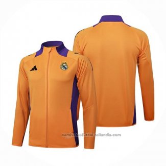 Chaqueta del Real Madrid 24/25 Naranja