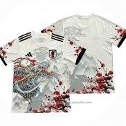 Tailandia Camiseta Japon Dragon 24/25 Blanco Gris