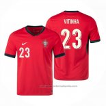 Camiseta Portugal Jugador Vitinha 1ª 2024