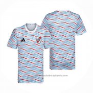 Camiseta Pre Partido del River 2024 Azul