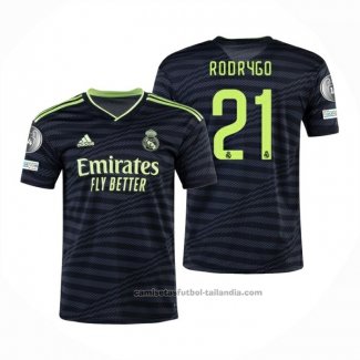 Camiseta Real Madrid Jugador Rodrygo 3ª 22/23