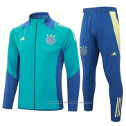 Chandal de Chaqueta del Ajax Nino 24/25 Verde