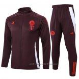 Chandal de Chaqueta del Bayern Munich 24/25 Rojo