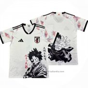 Tailandia Camiseta Japon Anime Luffy 24/25 Blanco