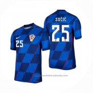 Camiseta Croacia Jugador Sucic 2ª 2024