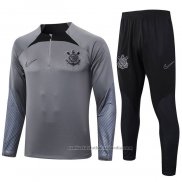 Chandal de Sudadera del Corinthians 24/25 Gris