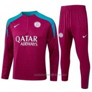 Chandal de Sudadera del Paris Saint-Germain 24/25 Purpura