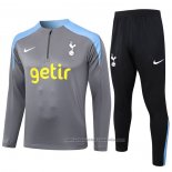 Chandal de Sudadera del Tottenham Hotspur 24/25 Gris