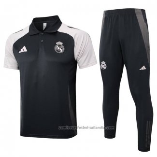 Conjunto Polo del Real Madrid 24/25 Gris