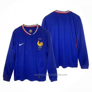 Camiseta Francia 1ª Manga Larga 2024