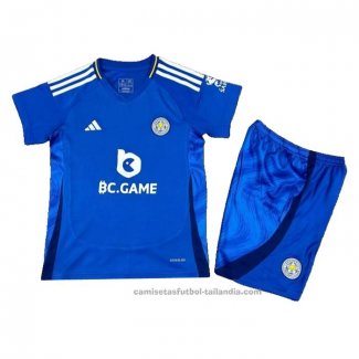 Camiseta Leicester City 1ª Nino 24/25