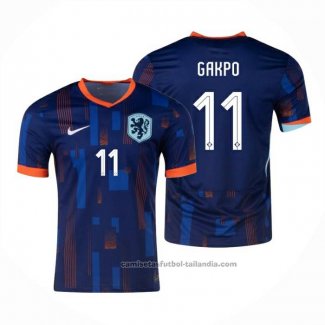 Camiseta Paises Bajos Jugador Gakpo 2ª 24/25