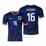 Camiseta Paises Bajos Jugador Veerman 2ª 24/25