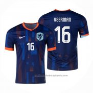 Camiseta Paises Bajos Jugador Veerman 2ª 24/25