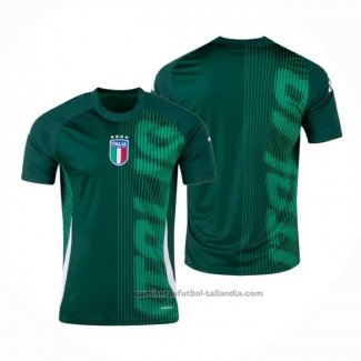 Camiseta Pre Partido del Italia 2024 Verde