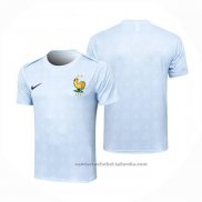 Camiseta de Entrenamiento Francia 24/25 Azul Claro