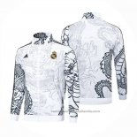 Chaqueta del Real Madrid Dragon 24/25 Blanco