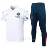 Conjunto Polo del Paris Saint-Germain 24/25 Blanco