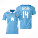 Camiseta Belgica Jugador Lukebakio 2ª 2024