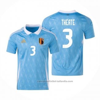 Camiseta Belgica Jugador Theate 2ª 2024