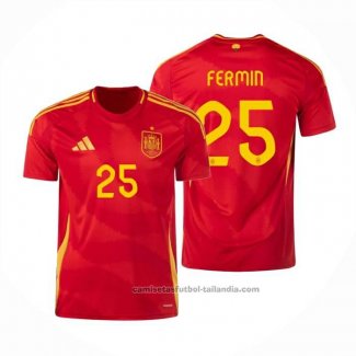 Camiseta Espana Jugador Fermin 1ª 2024