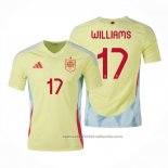 Camiseta Espana Jugador Williams 2ª 2024