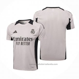 Camiseta de Entrenamiento Real Madrid 24/25 Rosa Claro