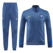 Chandal de Chaqueta del Inter Milan 24/25 Azul