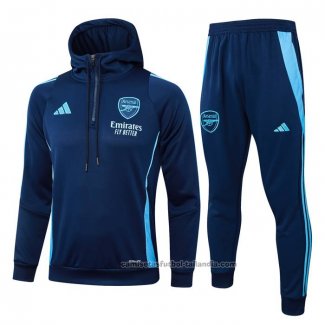 Chandal de Sudadera del Arsenal 24/25 Azul