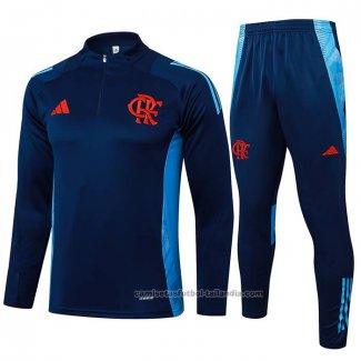 Chandal de Sudadera del Flamengo 24/25 Azul