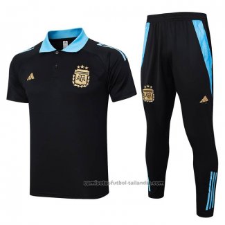 Conjunto Polo del Argentina 24/25 Negro