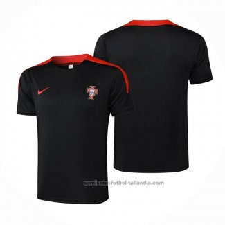 Camiseta de Entrenamiento Portugal 24/25 Negro