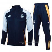 Chandal de Chaqueta del Real Madrid Nino 24/25 Azul Oscuro