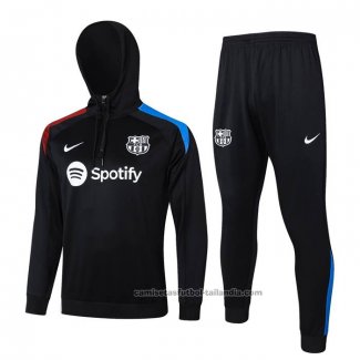 Chandal de Sudadera del Barcelona 24/25 Negro