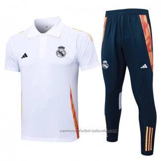 Conjunto Polo del Real Madrid 24/25 Blanco