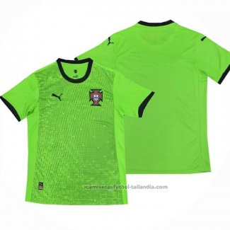 Tailandia Camiseta Portugal Portero 24/25 Verde