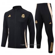 Chandal de Chaqueta del Real Madrid 24/25 Negro