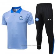 Conjunto Polo del Inter Milan 24/25 Azul