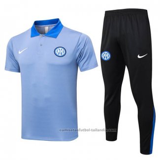 Conjunto Polo del Inter Milan 24/25 Azul