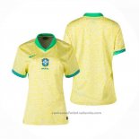 Camiseta Brasil 1ª Mujer 2024