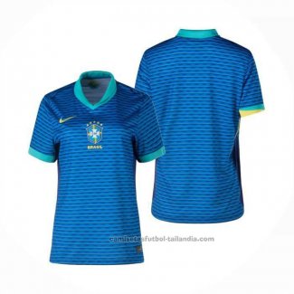 Camiseta Brasil 2ª Mujer 2024