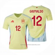 Camiseta Espana Jugador Grimaldo 2ª 2024